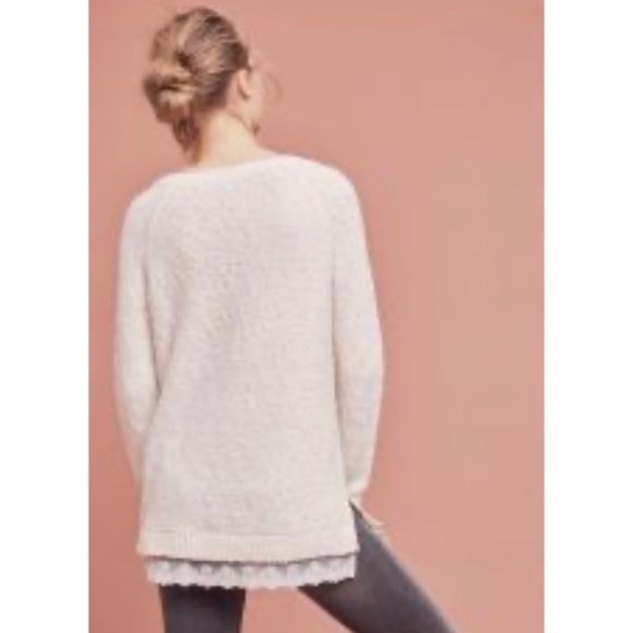 Anthropologie Betten Knitted Knotted Sweater - Picture 4 of 11